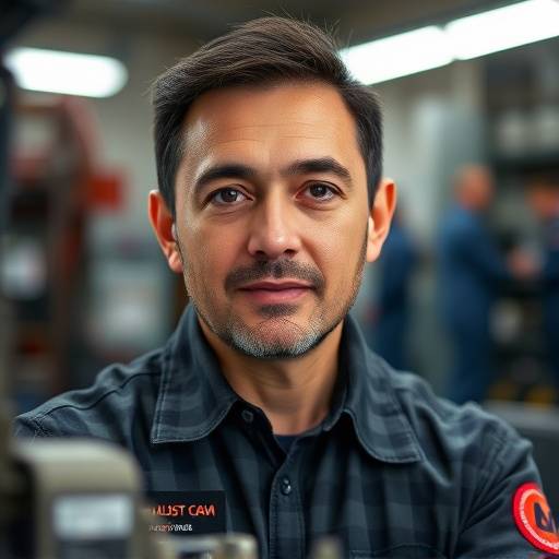 Photo of David Lee, Lead Technician at Precision Auto Solutions